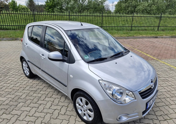 Opel Agila cena 17600 przebieg: 55500, rok produkcji 2010 z Świdnica małe 407